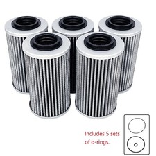 5 Pcs Oil Filter W/o-rings For Sea-Doo BRP 130hp 300hp GTI RXT RXP GTX 420956741 picture