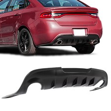 For 2013-2016 14 15 Dodge Dart GTS Style Rear Bumper  Lip Lower Valance Diffuser picture