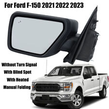 Left Driver Blind Spot Side Mirror W/Heated 7Pin For Ford F-150 2021 2022 2023 picture