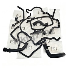 12PS Radiator Coolant Hose Upper Lower Heater Kit for 06-09 Range Rover L322 HSE picture