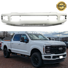 For 2023-25 Ford F250 F350 Painted AZ Star White Metallic Front Bumper Face Bar picture