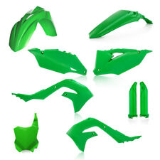 Acerbis Plastic Kit Set Original '2021 Green Kawasaki KX250F KX250X 2021-2024 picture