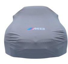 📩 Bmw M8 Car Cover Class Dust Proof Windproof  Combing Car Cover Gray Indoor picture