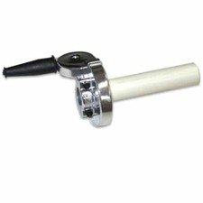 Gunnar Gasser Style Twist Throttle Assembly Polished Vintage Motocross picture