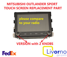 19-22 Mitsubishi OUTLANDER SPORT TOUCH SCREEN REPLACEMENT glass Digitizer RADIO picture