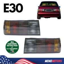 REAR TAIL LIGHT LEFT RIGHT SET FOR BMW E30 SEDAN COUPE 1988-1991 63211386941 picture