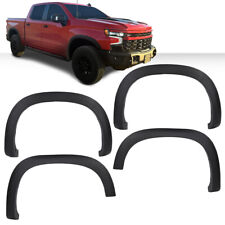 4pcs Factory Style Fender Flares Fit For 2019-2023 Chevrolet Silverado 1500 picture