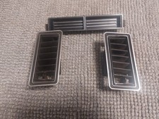 1970 1971 1972 Oldsmobile Cutlass 442 Dashboard Vents Center Filler Plate Non AC picture