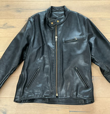 Vintage Vanson Leathers Cafe Motorcycle Jacket size 48 Leather picture