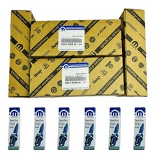 OEM 6X Mopar Ignition Coil & Spark Plug For Chrysler Jeep Dodge Ram 3.6L UF648 picture
