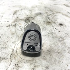 03-07 Harley Touring OEM Chrome Ignition Switch Knob Unlocked No Key #8067 picture