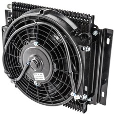 JEGS High-Performance Transmission Cooler with Fan [30,000 GVW] picture