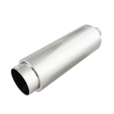 DC SPORTS UNIVERSAL STAINLESS STRAIGHT TIP MUFFLER 2