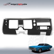 Fit For 1968 68 Chevelle El Camino Dash Bezel Panel Instrument Cluster w/o A/C picture