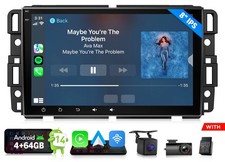 CAM+DVR+OBD+Android 14 Car Stereo Radio GPS Navigation DSP CarPlay For GMC Chevy picture