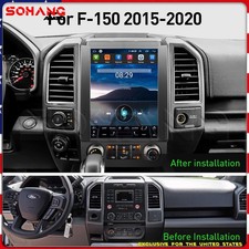 Prime Day | 12.1'' Car Radio Stereo CarPlay For Ford F150 F250 F350 Tesla Style picture
