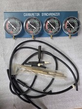 Universal Carburetor Synchronizer Vacuum Gauge ~ 2,3,4 Cylinders picture