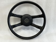 1979 1980 1981 HONDA ACCORD SEDAN STEERING WHEEL BLACK VINYL picture