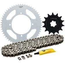 NICHE Sprocket Chain Set for Kawasaki KLX140G 14/57 Tooth 428 Front Rear Kit picture