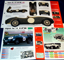 1953 Jaguar C-Type Original Poster Brochure Specs Info Vintage 66 CType picture