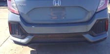2017-2019 Honda Civic Hatchback Rear Bumper GA Sonic Gray Dual Exhaust OE picture