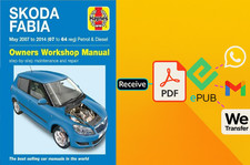 Skoda Fabia petrol & diesel (May 2007-2014) Haynes Repair Manual, New & Sealed picture