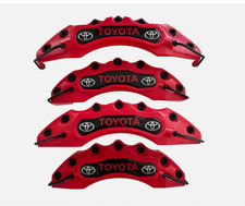 4x Brake Caliper Covers for Toyota Corolla, Camry, C-HR, RAV4, Hilux, Prius picture