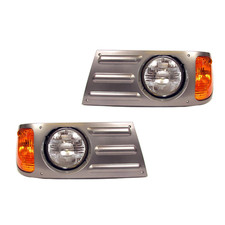 Fortpro Headlights For Mack Granite CV713 - Gray - Both Sides picture