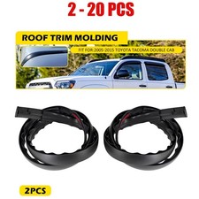 2-20PCS Roof Weatherstrip Drip Trim LH+RH for 2005-2015 Toyota Tacoma DOUBLE CAB picture