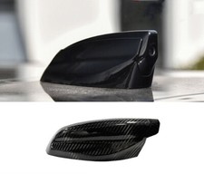 Gloss Real Dry Carbon Fiber Roof Shark Fin Antenna Cover Fits 20-25 Defender 110 picture