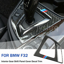 For BMW 3 4 F32 F30 F34 Carbon Fiber Interior Gear Shift Panel Cover Decal Trim  picture