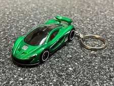 McLaren P1 Green Keychain Hot Wheels Matchbox picture