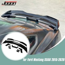Rear Trunk HP Spoiler For Ford Mustang S550 2015-2023 Dark Horse GT Glossy Black picture