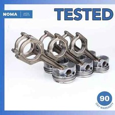 10-19 BMW ActiveHybrid 5 3 7 X3 X5 3.0L N55B30A Engine Motor Piston Set OEM picture