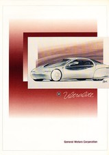 1992 GM Ultralite 100mph concept Showcar Original Brochure picture