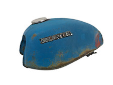 1970-1973 Honda SL100 Gas Fuel Tank OEM Blue Vintage picture