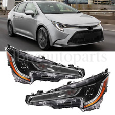 Fit For 2020-2022 Toyota Corolla L LE Headlights Pair W/LED DRL Left Right Side picture
