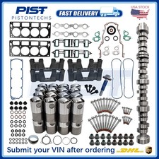 For 2007-2016 Chevy GM GEN 4 6.0L NON-DOD/AFM Camshaft Lifters Head Gasket Set picture