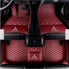 For Mitsubishi Outlander Car Floor Mats Luxury Custom Waterproof Liners Carpets picture