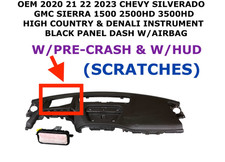 2020-2023 Chevy Silverado Sierra 1500-3500HD instrument panel W/PRE-CRASH & HUD picture