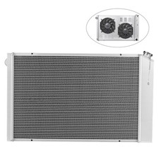 4 Row Radiator Shroud Fan For 1973-87 Chevy C/K C10 C20 C30 K10/20 GMC picture