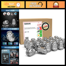 24 Pcs M12x1.5 Bulge Acorn Lug Nuts 1.38