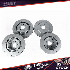 NEW 235318 Front&Rear Brake Rotors Set for Maserati Granturismo Quattroporte picture