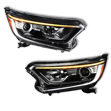 Left & Right Side Halogen Headlight w/LED DRL For 2017-2022 Honda CRV LX EX EXL picture