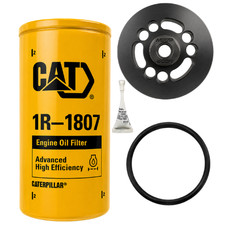MDDP 6.7 Powerstroke CAT Oil Filter Conversion Kit - Longer 1R-1807 - SHIP US picture