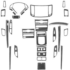 42Pcs Real Carbon Fiber Kits Full Interior Trim For Infiniti G37 Sedan 2010-2013 picture