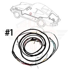 Tunnel Cable Wiring Harness Complete for 1978-1983 Porsche 911 LHD 91161200130 picture