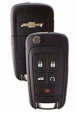 Chevrolet Camaro 2010-2016 5 Buttons Remote Flip Key Premium Quality USA A++ picture