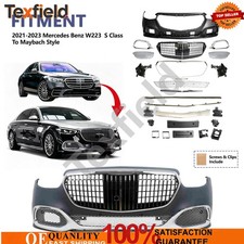Complete Bumper Cover Fit Mercedes Benz W223  S Class To Maybach Style 2021-2022 picture