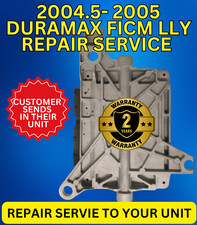 04-05 LLY FICM Duramax 6.6 Chevy GMC 8973037513 8973037511 Repair Service. picture
